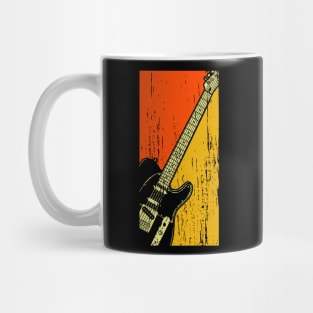 Vintage Guitar For Men Women Music Band Guitarist Stuff Mug